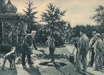 Besuch von Fürst Bismark 1884 im Arboretum