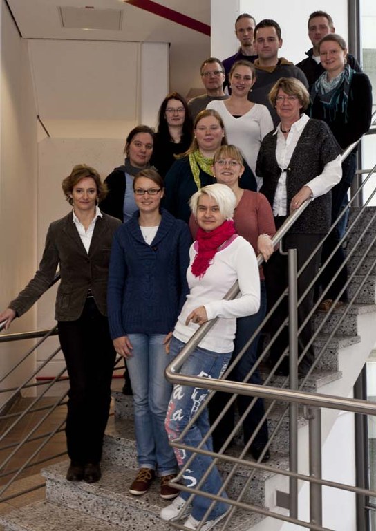 Gruppenbild AG Molekulare Zellbiologie Gruppenbild AG Molekulare Zellbiologie