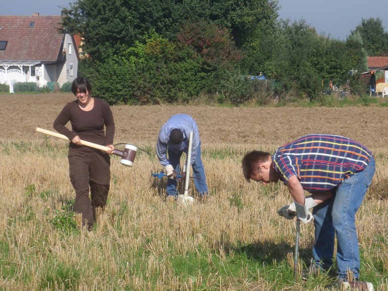 Sampling depth transects
