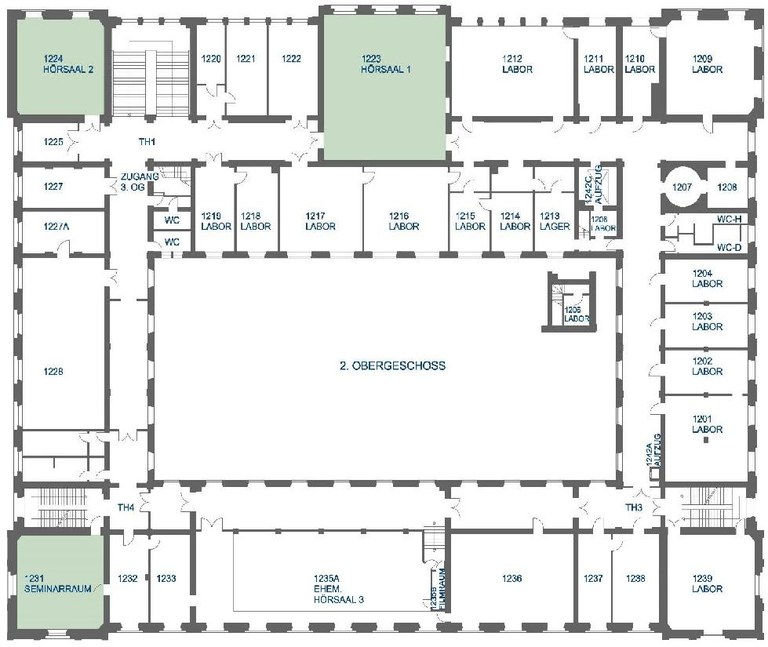 Raumplan INV42, 2. OG